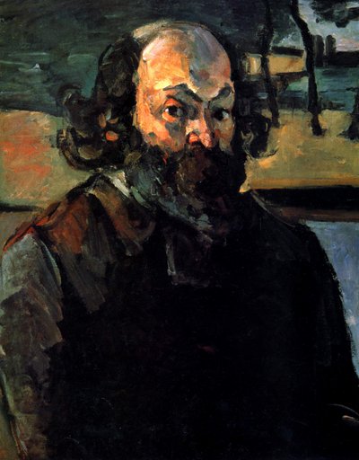 Selbstporträt von Paul Cézanne